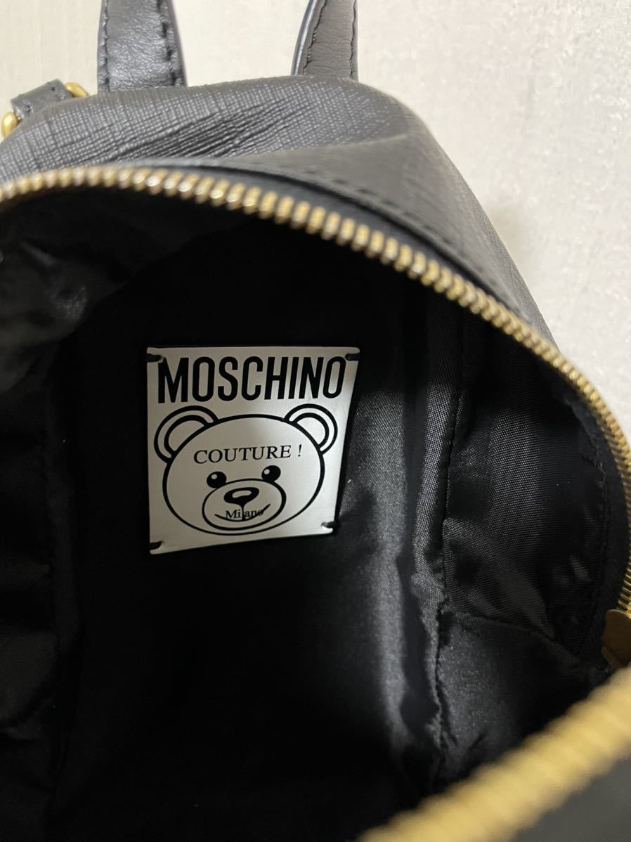 オンラインショップ】 MOSCHINO BEAR モスキーノ ミニバックパック