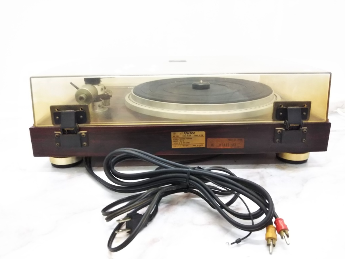 △現状品 オーディオ機器 ターンテーブル Victor QL-5 ビクター