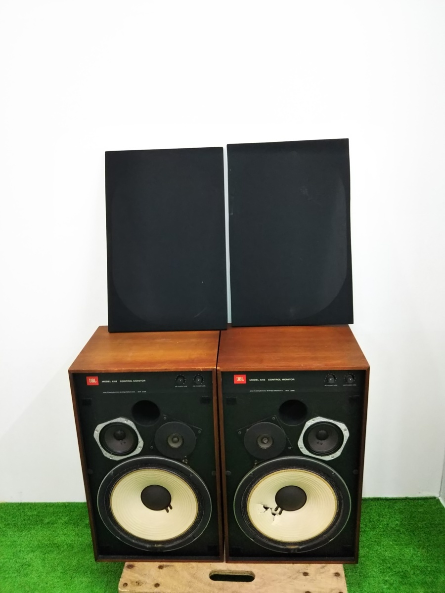 △ジャンク品 オーディオ機器 スピーカー JBL 4312 ペア ジェー