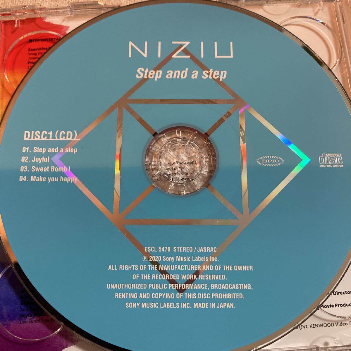 Step and a step NiziU CD・DVD 初回限定盤 ニナ特典付