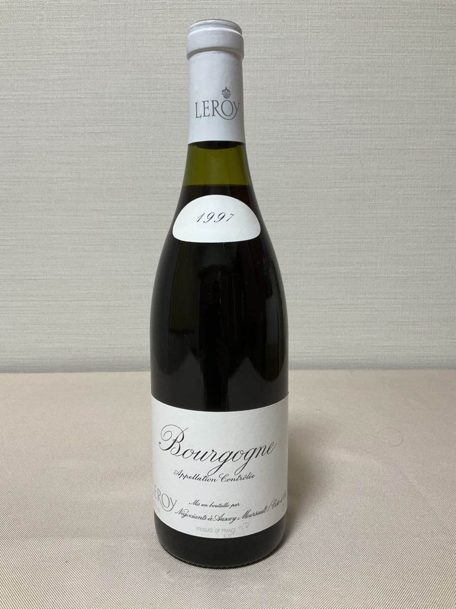 古酒超レア 25年熟成 バーゲンセール 定番のお歳暮 1997年ブルゴーニュ ルロワ ルージュ メゾン