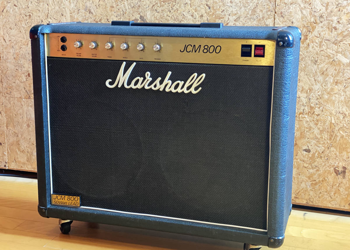 Yahoo!オークション - MARSHALL JCM800 50W 4104 Lead...