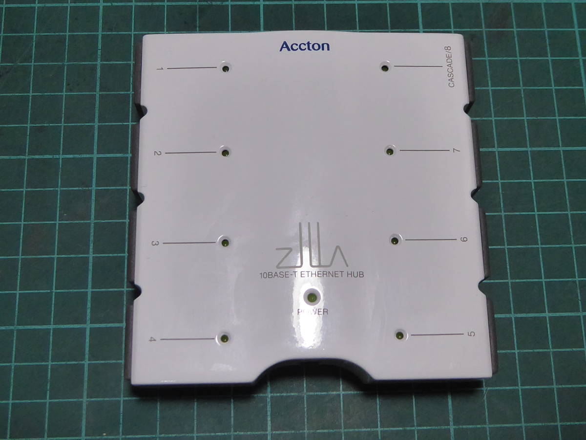 Accton 10BASE-T ETHERNET HUB 8ポート ZILLA144 220309102