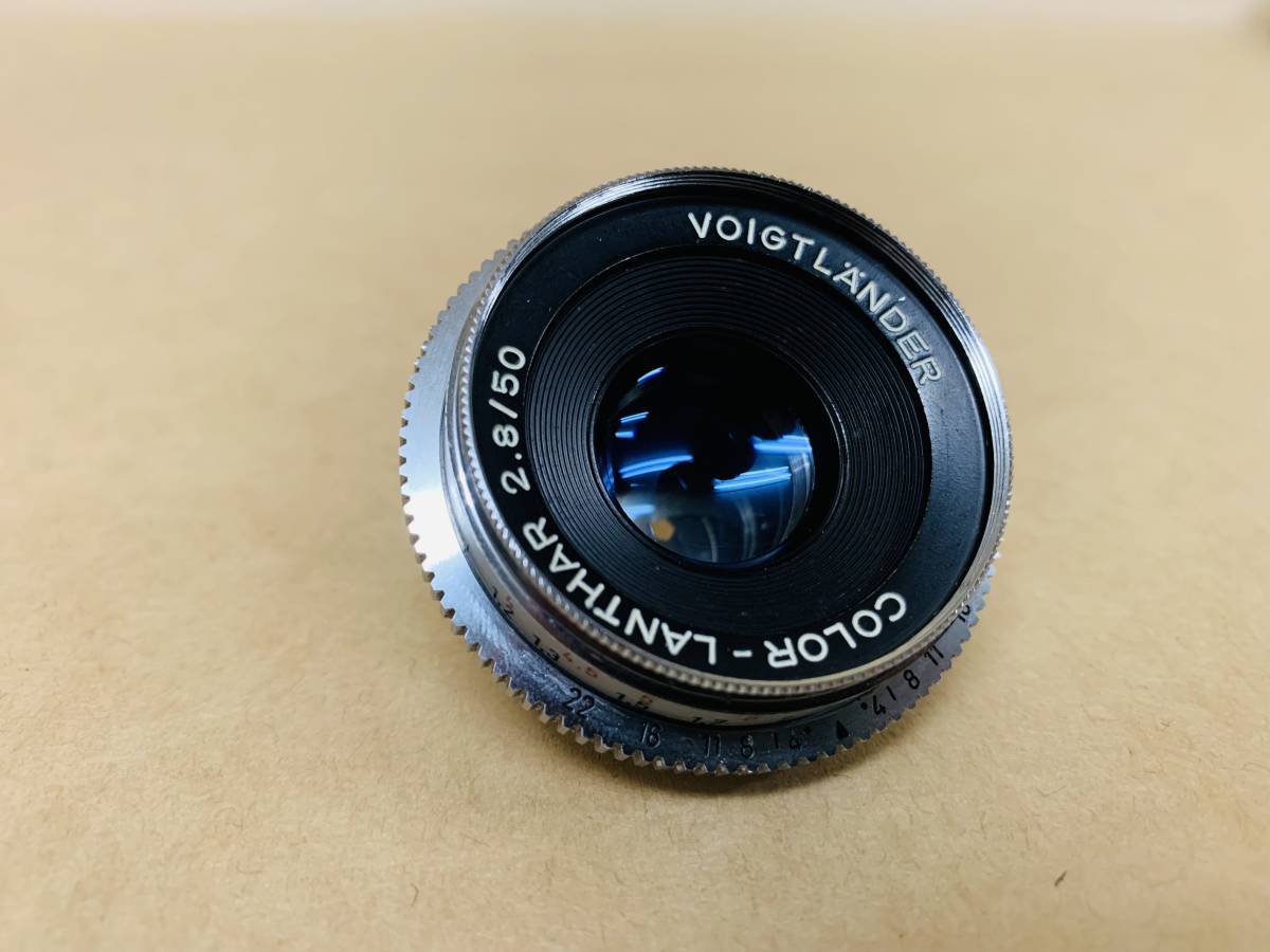 珍品★ VOIGTLANDER COLOR LANTHAR 50mm F2.8 フォクトレンダー カラー ランター /Y7