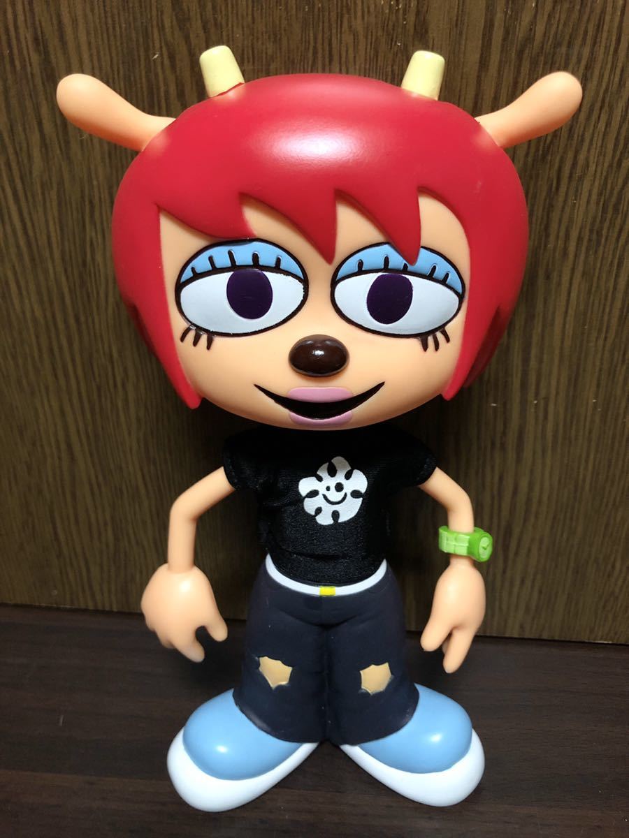 平成レトロ Umjammer Lammy FIGURE COLLECTIBLE DOLL MEDICOM TOY ウンジャマ ラミー メディコムトイ フィギュア コレクタブル ドール 青箱の画像2