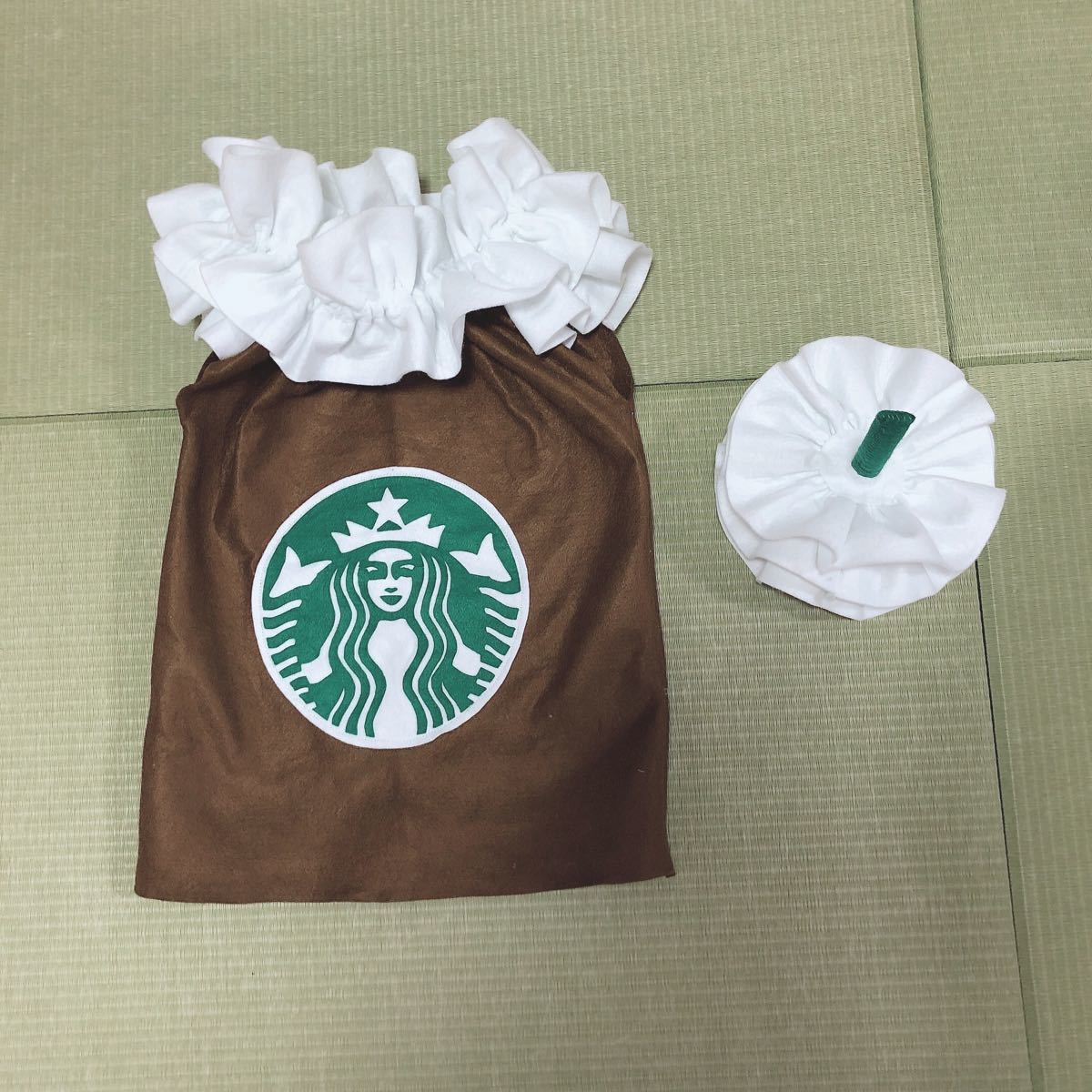 スタバ フラペチーノ 衣装 コスプレ ハロウィン バレンタイン ホワイトデー 仮装 イベント カフェ