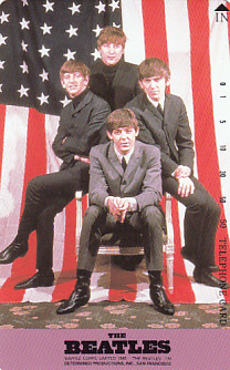 * Beatles телефонная карточка 1