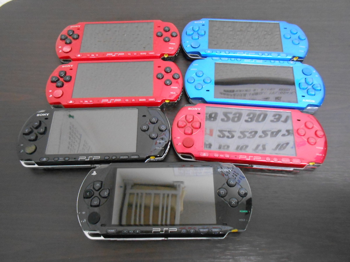 ジャンク品 PSP-3000 /6台 PSP-1000 /１台 計7台セット 本体のみ 