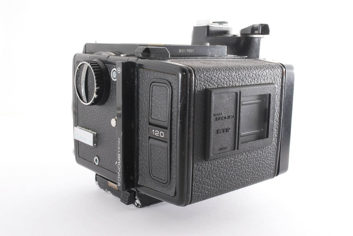 ZENZA BRONICA ゼンザブロニカ AE-II ファインダー付き ETR ボディ カメラ 昭和レトロ #938084_画像6