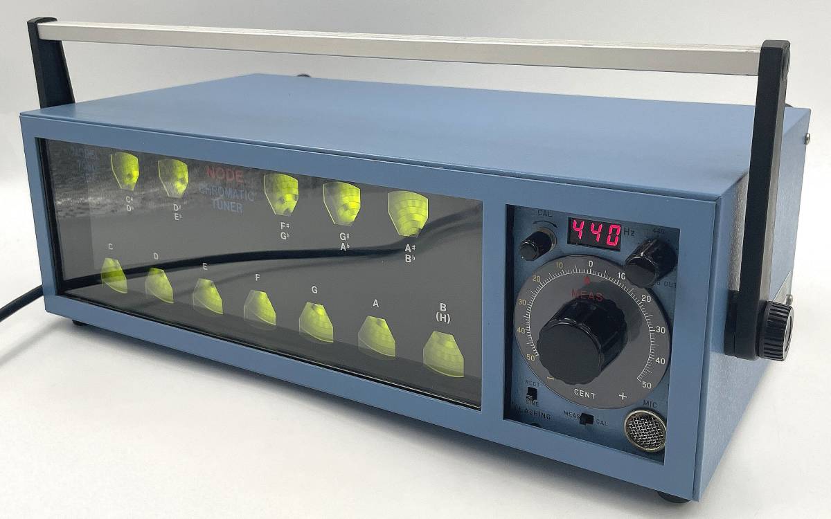 NODE CHROMATIC TUNER MODEL 7050-D ノード ストロボ NODE CHROMATIC TUNER MODEL 7050-D ノード ストロボ