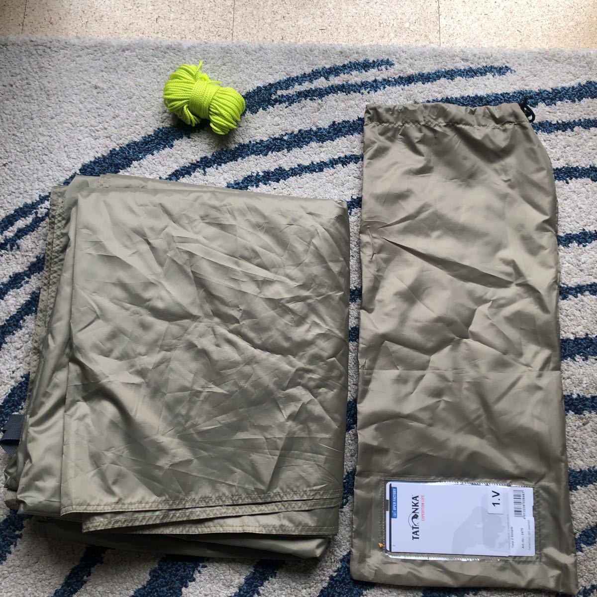 タープ タトンカ tatonka 未使用 開封のみ tarp 2 simple | bioimune