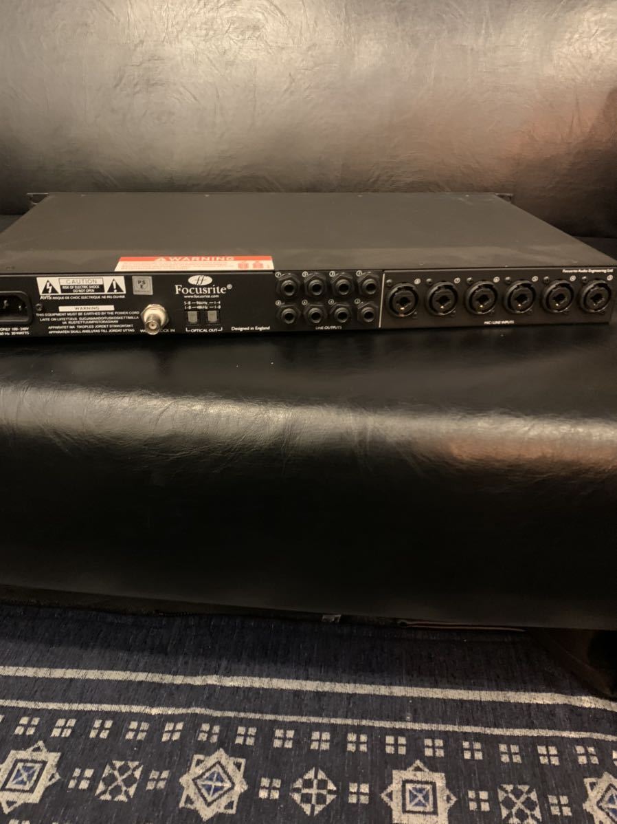 Focusrite OctoPre MkII 8chマイクプリアンプ