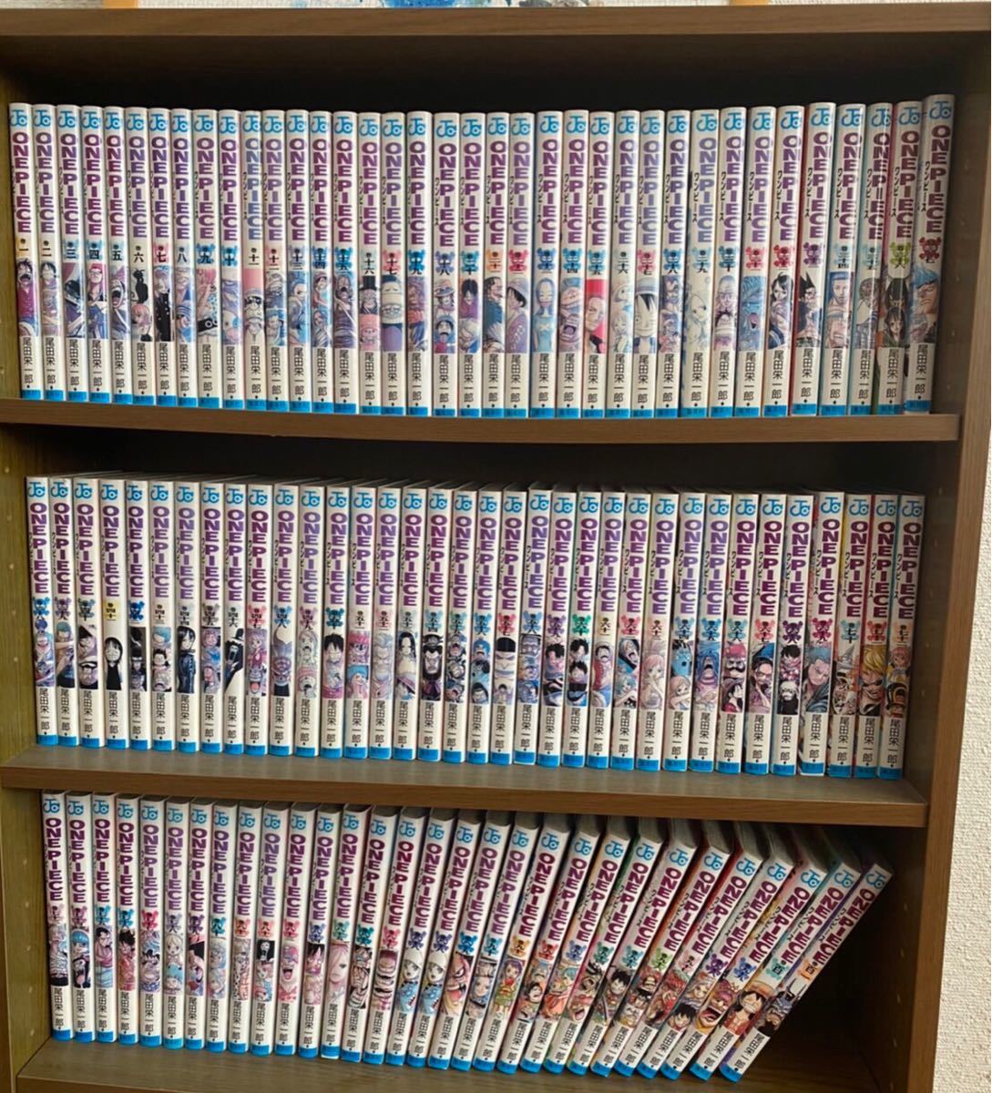 ワンピース One Piece 全巻セット 1巻 101巻 ワンピース単行本 少年 売買されたオークション情報 Yahooの商品情報をアーカイブ公開 オークファン Aucfan Com