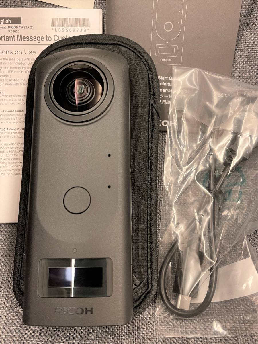 極美品】RICOH THETA Z1 51GB リコー シータ Z1 51GB 内蔵メモリ拡張版