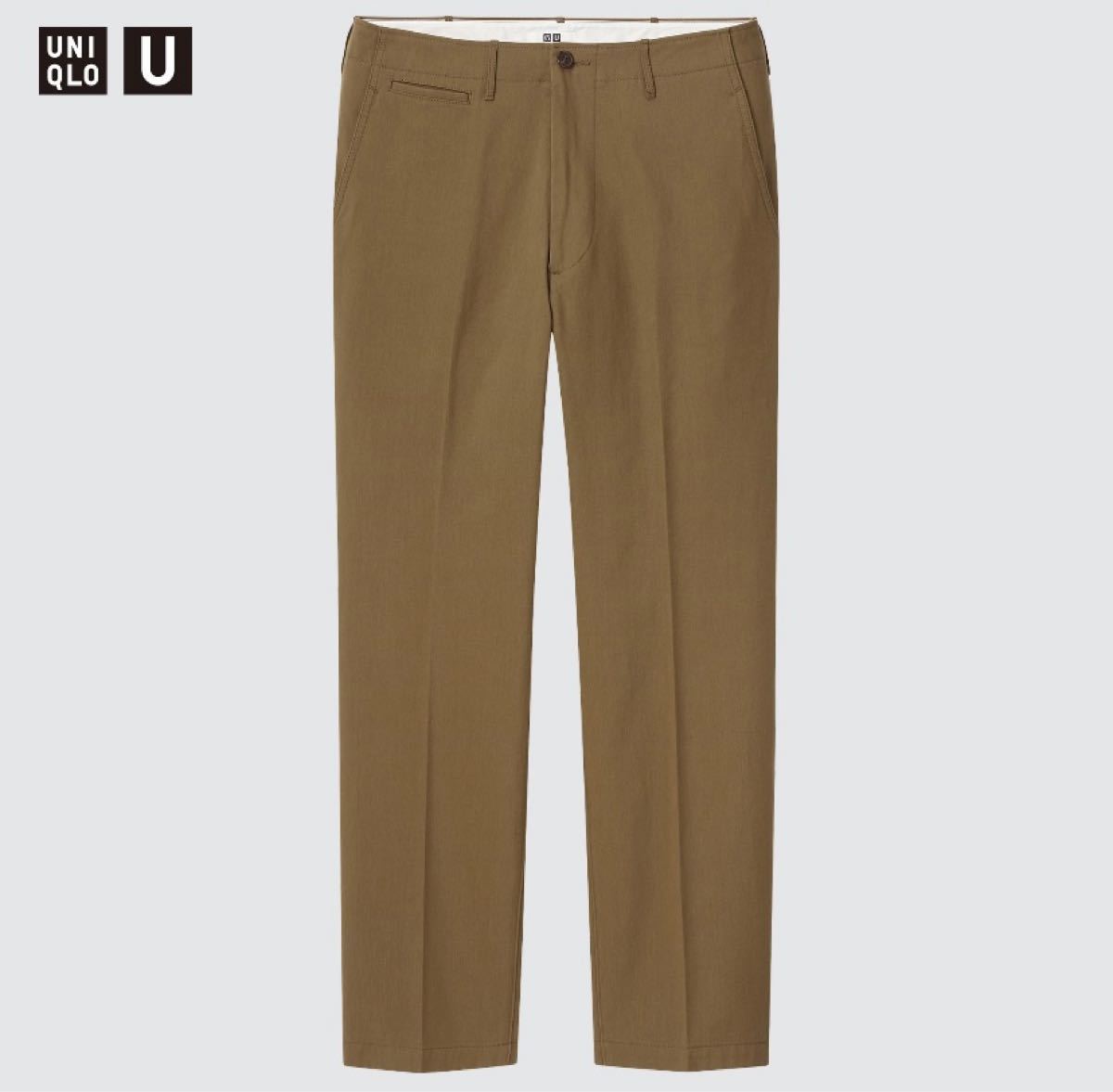 ユニクロU UNIQLO U 2021秋冬AW レギュラーフィットチノパンツ ユニクロU UNIQLO U 2021秋冬AW レギュラーフィットチノパンツ