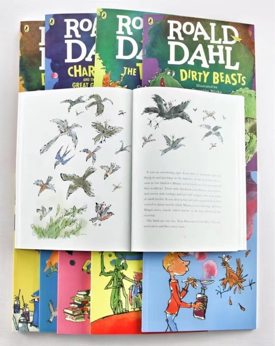価格割引)Roald Dahl 大型本18冊セット|PayPayフリマ