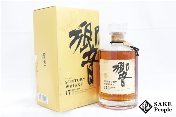 ◇注目! サントリー 響 17年 旧ボトル 裏ゴールドラベル 700ml 43% 箱