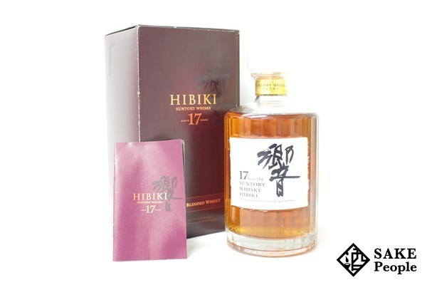 ◇注目! サントリー 響 17年 旧ボトル 裏ゴールドラベル 700ml 43