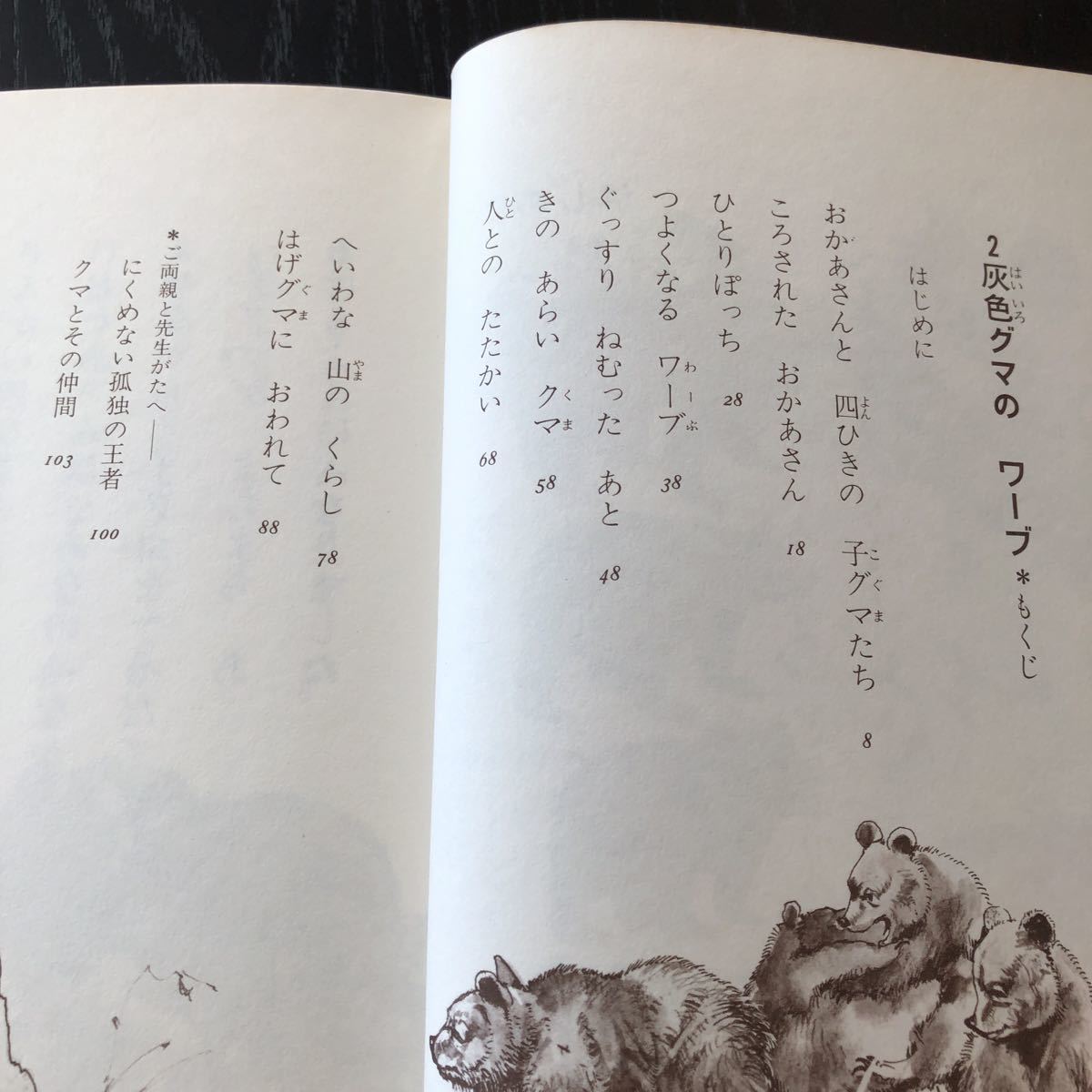 ク38 シートンどうぶつ記2 灰色グマのワーブ 1983年1月10日発行　幼年版 あすなろ書房 児童本 絵本 アニメ 漫画 名作 小学 園児 童話　熊_画像4