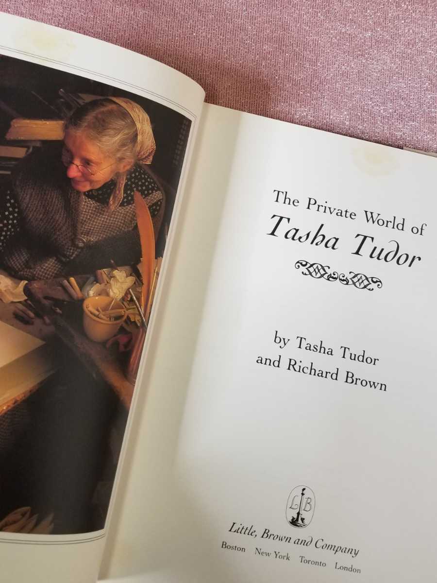 洋書 ターシャ デューダ－のプライベートワールド The Private World of Tasha Tudor_画像6