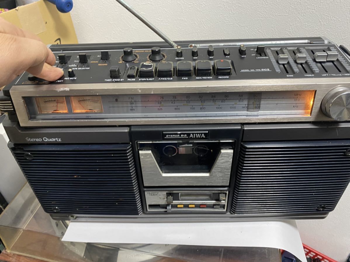 ヤフオク! - AIWA アイワ STEREO 810 TPR-810II...