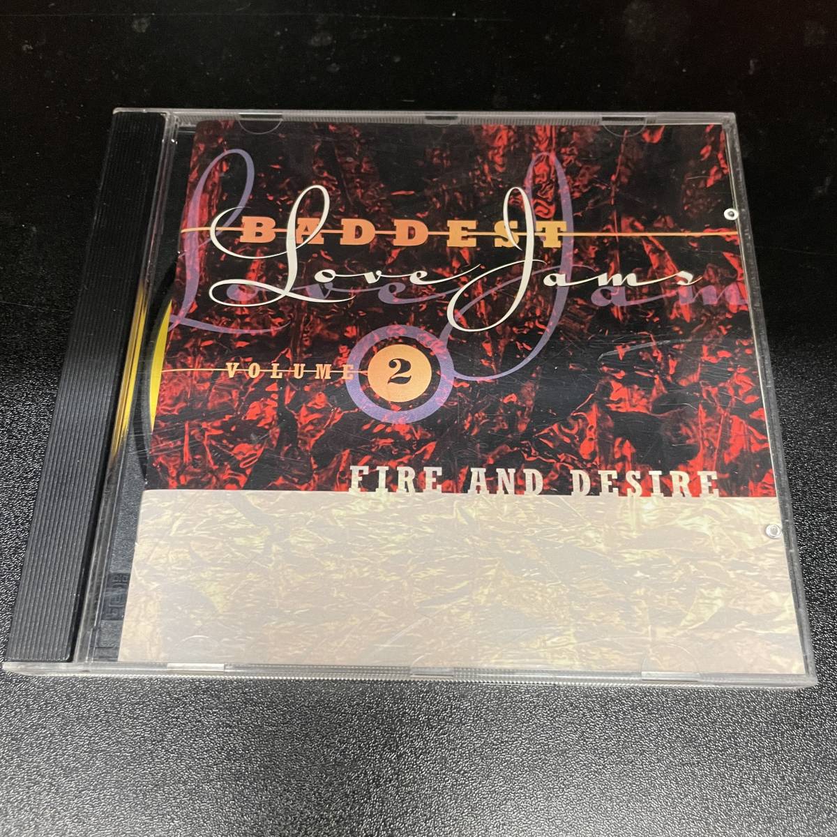 ● POPS,ROCK BADDEST LOVE JAMS VOLUME 2 - FIRE AND DESIRE ALBUM, 90'S, 1995, MELLOW CD 中古品_画像1