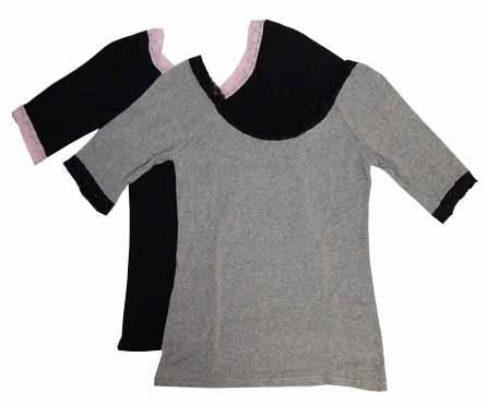 SI3397* новый товар 2 цвет 2 листов комплект нижняя рубашка S размер розовый / черный гонки используя маленький размер стоимость доставки 350 иен 