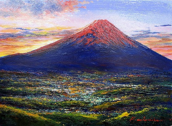 油彩画 洋画 (油絵額縁付きで納品対応可) WF3 「ベニス」 中島 晃次-