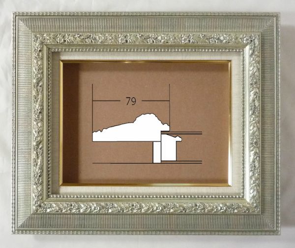 額縁 油彩 油絵用額縁 正方形の額縁 キブカ サイズF10号 S8号 www.bia