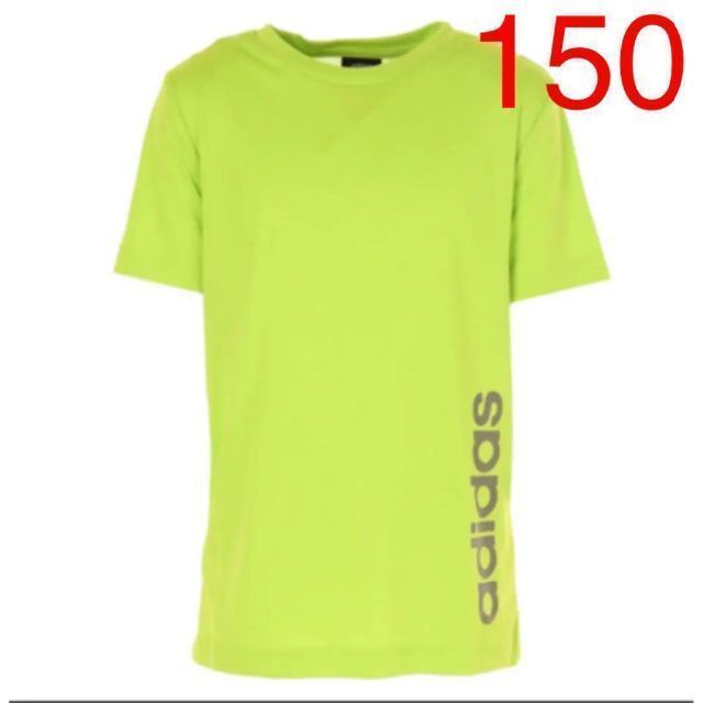 【新品】【サイズ:150】adidas ジュニア リニア Tシャツ_画像1