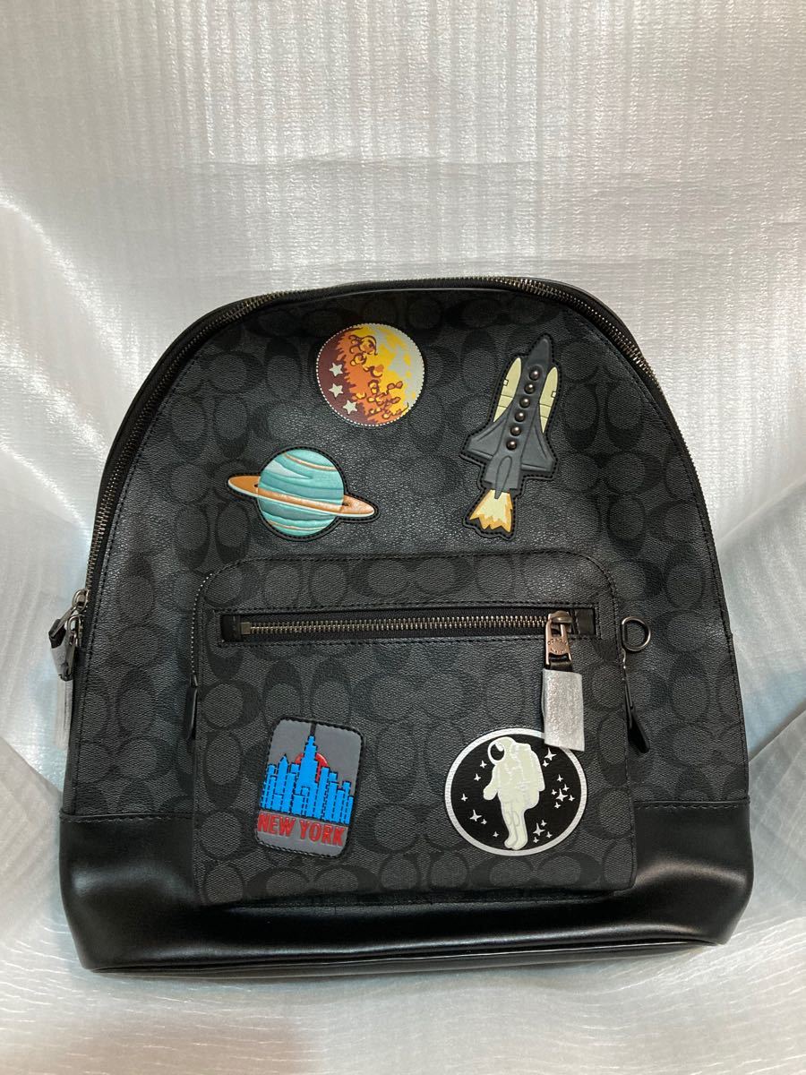 日本限定モデル】 激レア☆COACH×NASAコラボ☆バックパック☆リュック ...
