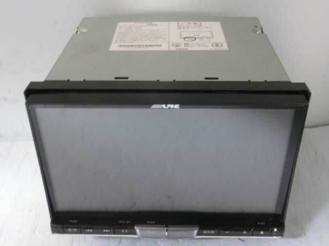 即決完動美品 アルパイ 8型スーパークリアLED液晶WVGA SDナビ X800本体