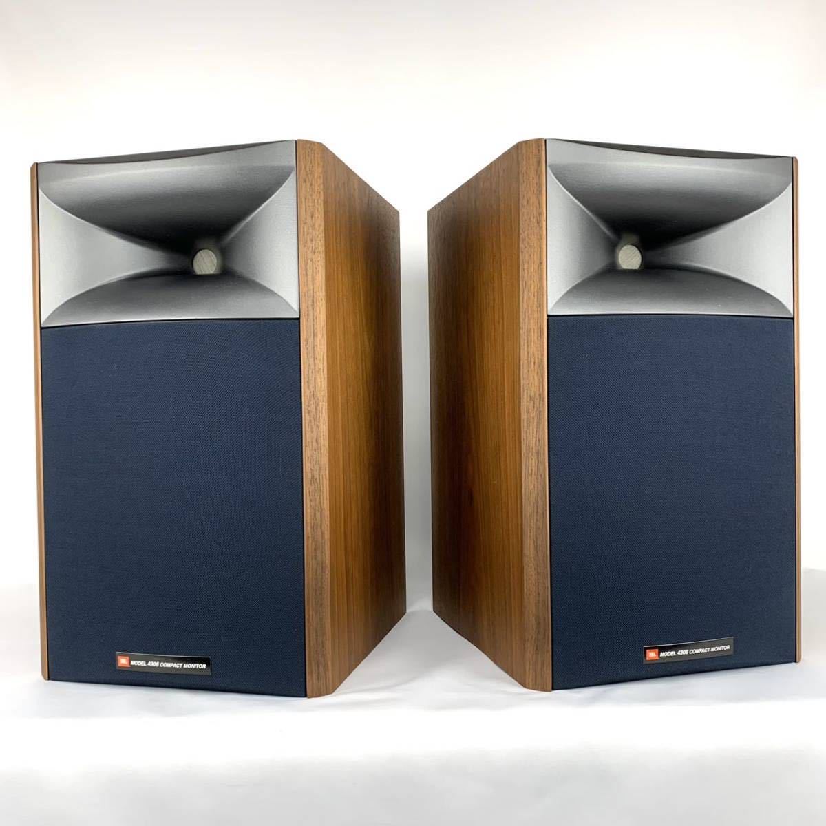 Yahoo!オークション - 完動 極美品 JBL 4306 ペア JBL/モニタースピ...