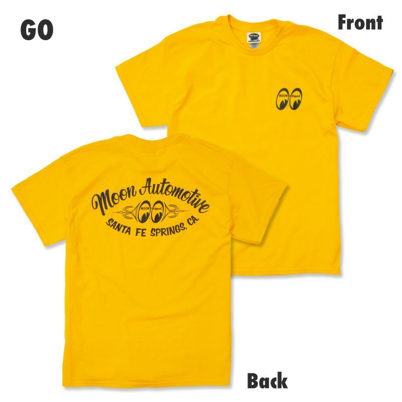 送料200円　MOON Auto SFS Tシャツ [MQT175]　MOONEYES　XLサイズ GO_画像1