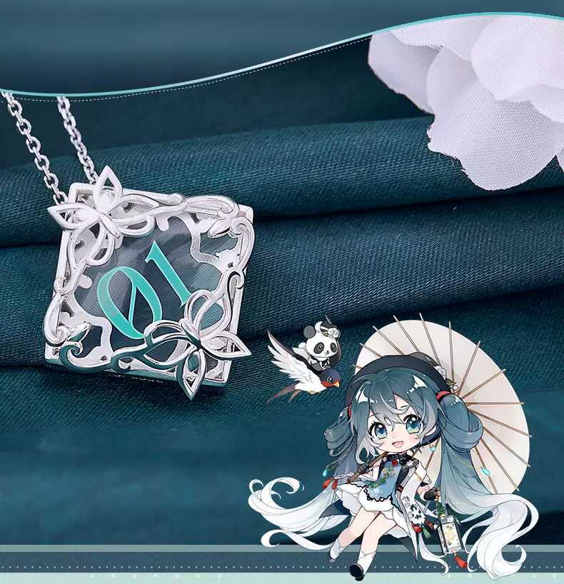 VOCALOID』ボカロ 中国限定 正規品 ◎初音ミク 5周年記念 ◎ネックレス