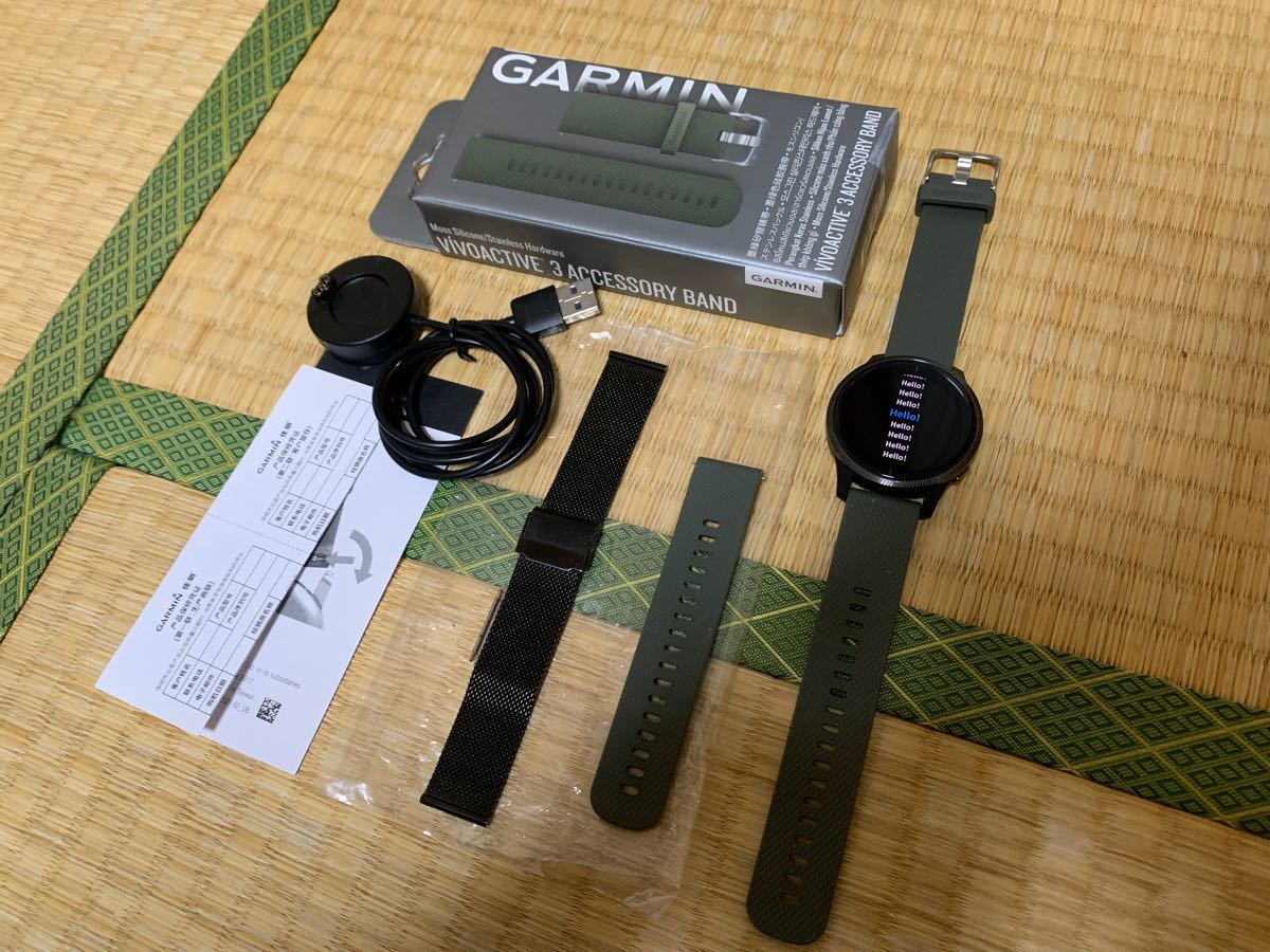 美品 GARMIN Venu GPSスマートウォッチ 音楽 Suica対応 ガーミン 心拍