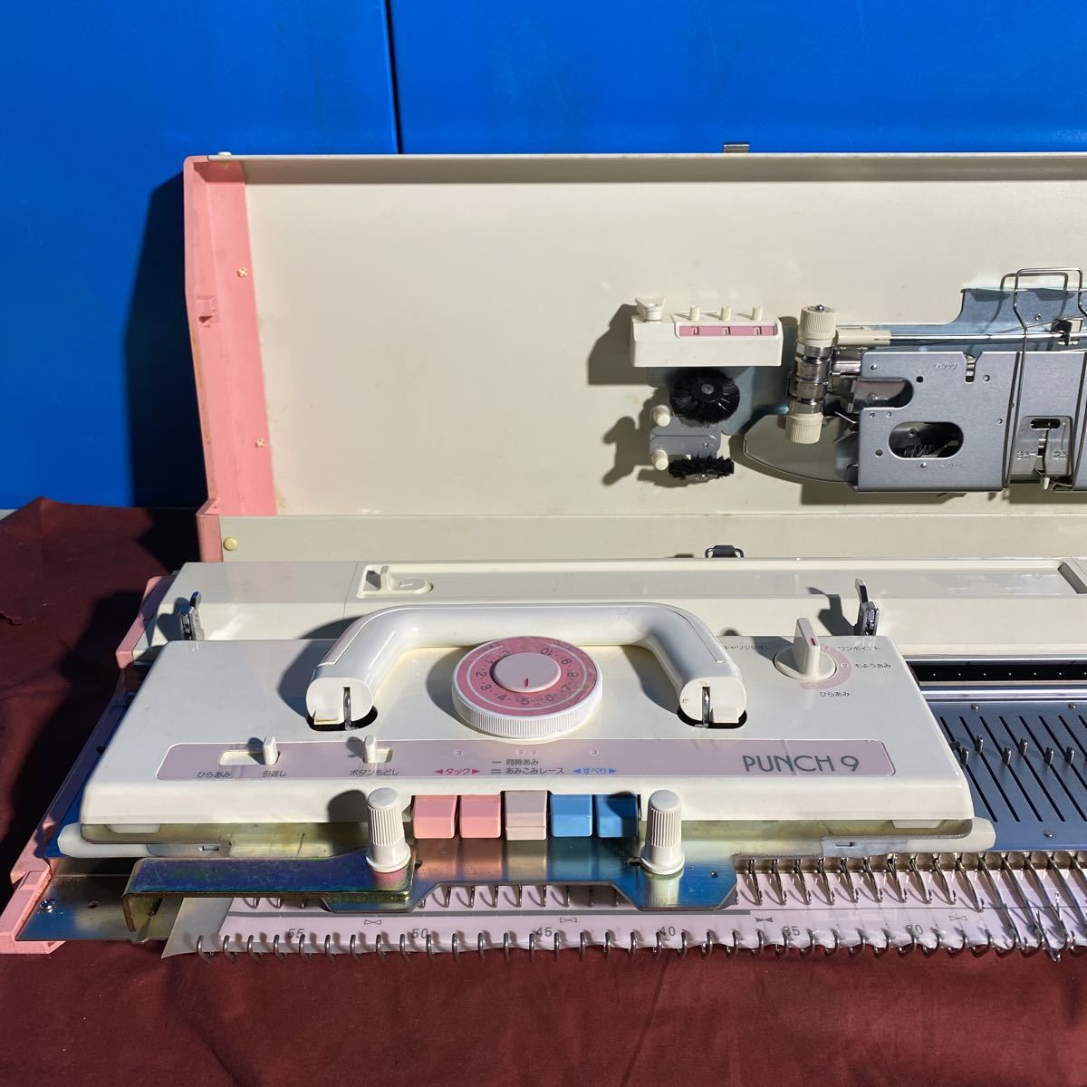 岐阜発 brother 編み機 PUNCH9 KH-260 KL-117ニットリーダー セット
