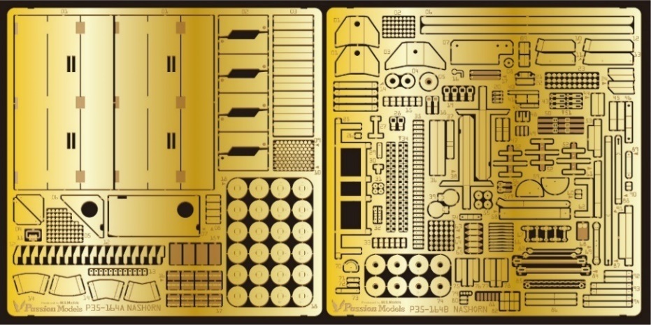  passion model zP35-164 1/35 nurse horn etching set 