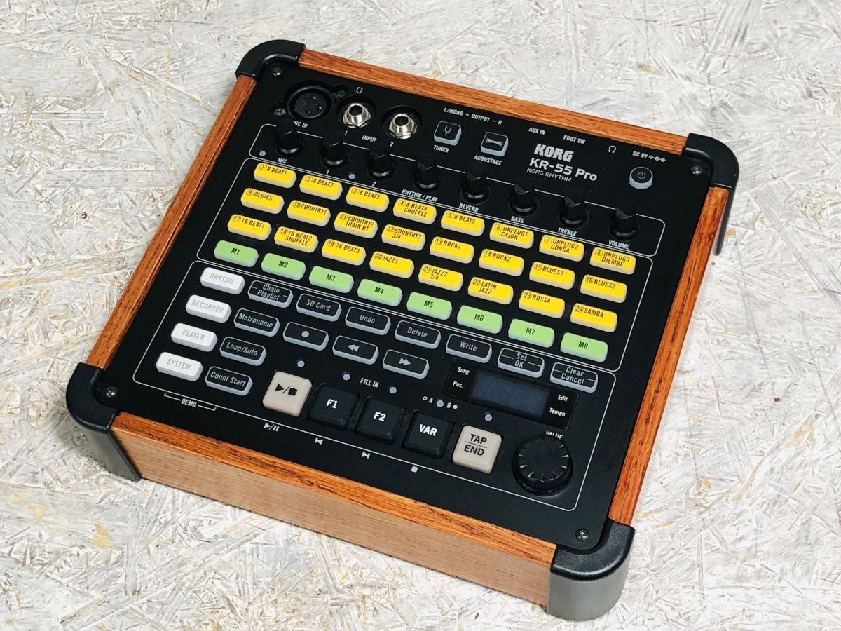 KORG ミキサー/レコーダー機能搭載 リズムマシン KR-55 Pro | ovale.eu