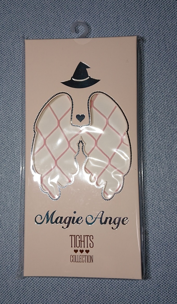 Magic Ange カラー網タイツ ベビーピンク L（145～165cm）サイズ M172001_画像1