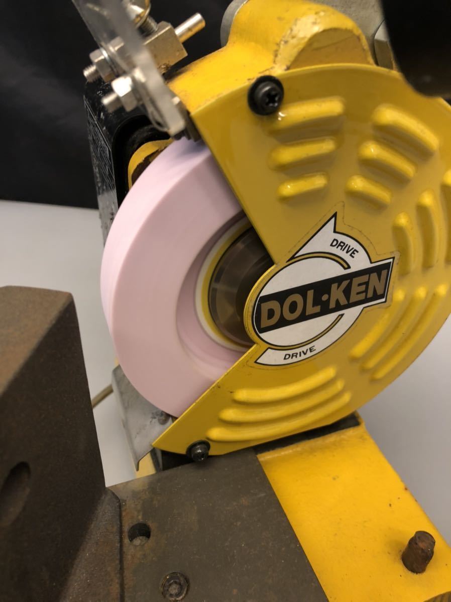 ☆動作品☆CGK/シージーケー ドリル研削盤 DOL-KEN 卓上旋盤 ☆動作品☆CGK/シージーケー ドリル研削盤 DOL-KEN 卓上旋盤