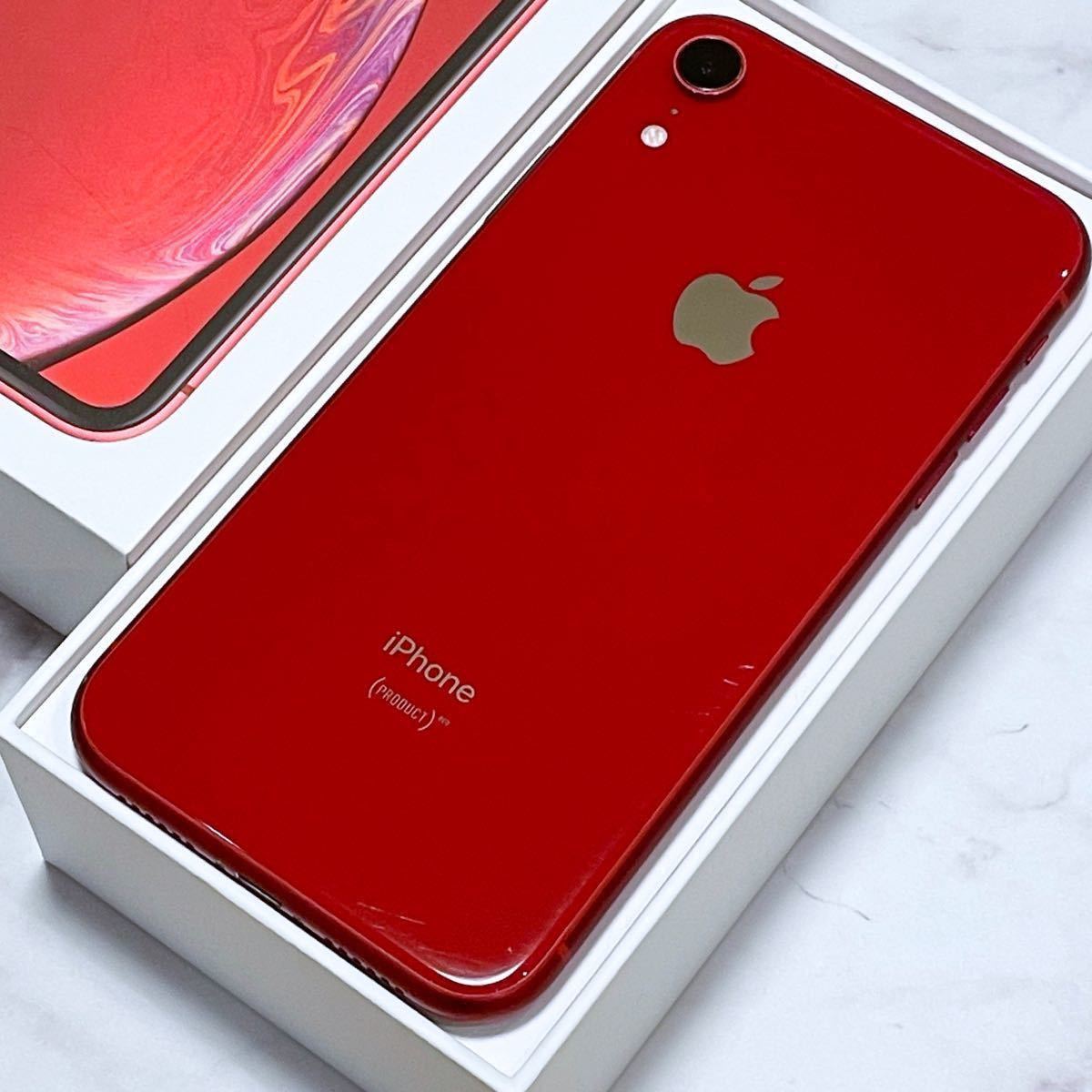 iphoneXR 64GB レッド iPhoneXR本体-