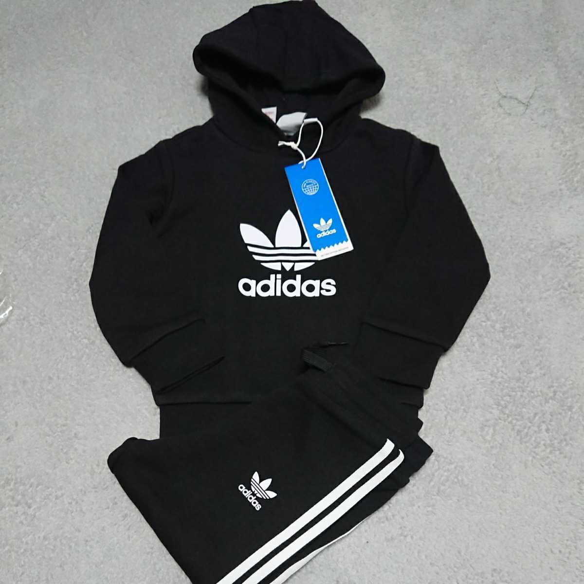 [ новый товар бирка есть ]adidasOriginals0LogoSweat Set! выставить * размер 1-2y92cm* детская одежда 0 Adidas 0 с капюшоном! Parker 