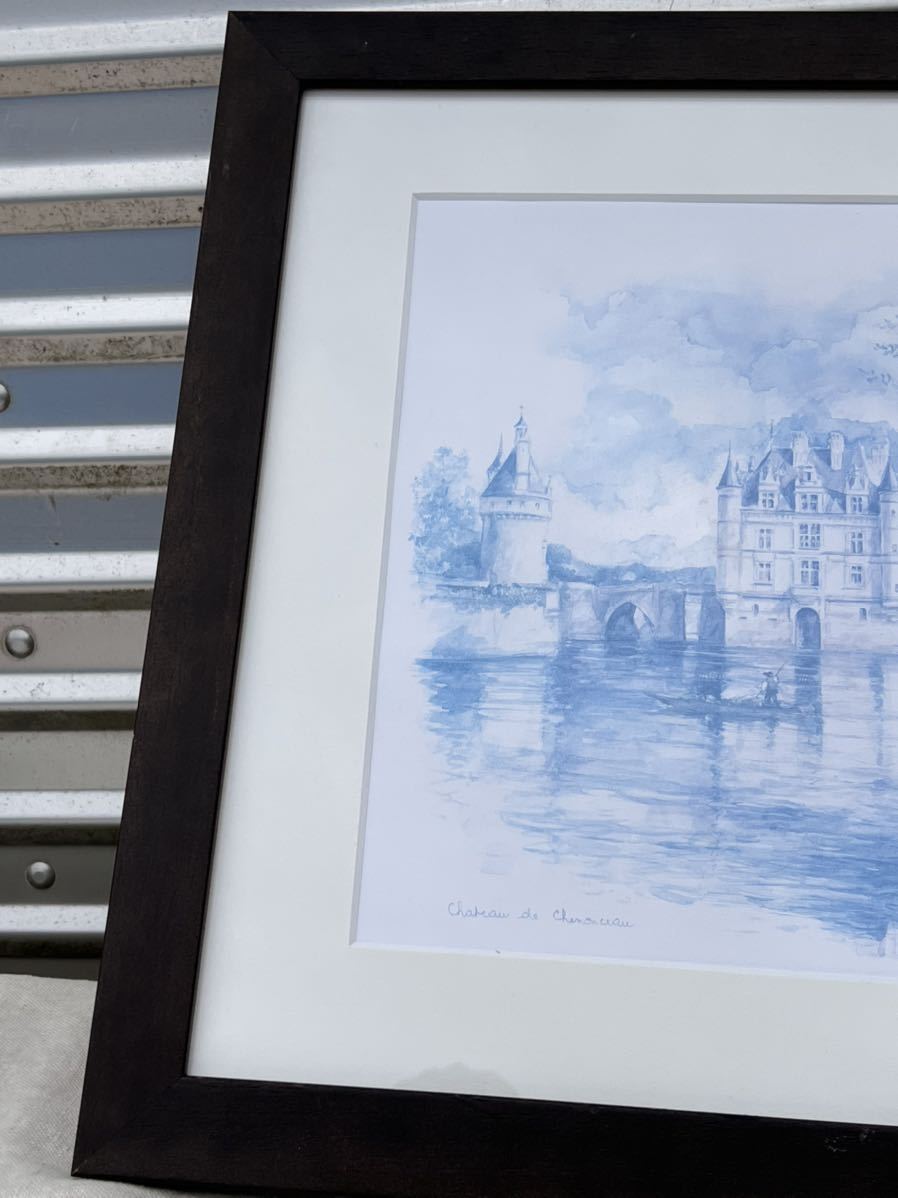 ◆印刷画 Chateau de Castelnau シャトー・ド・カステルノー ◆A-2597_画像6