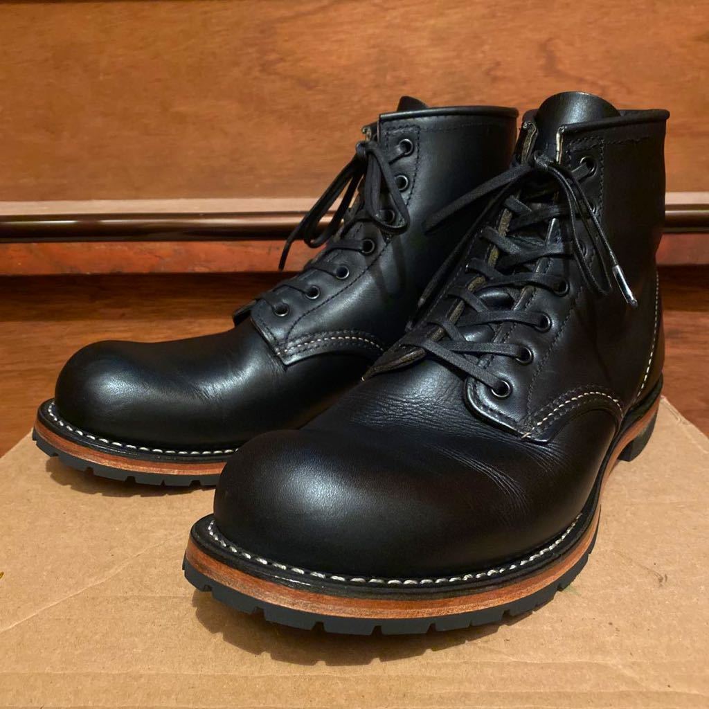 ソールリペア済 レッドウィング 9014 ベックマン ブラック REDWING 8