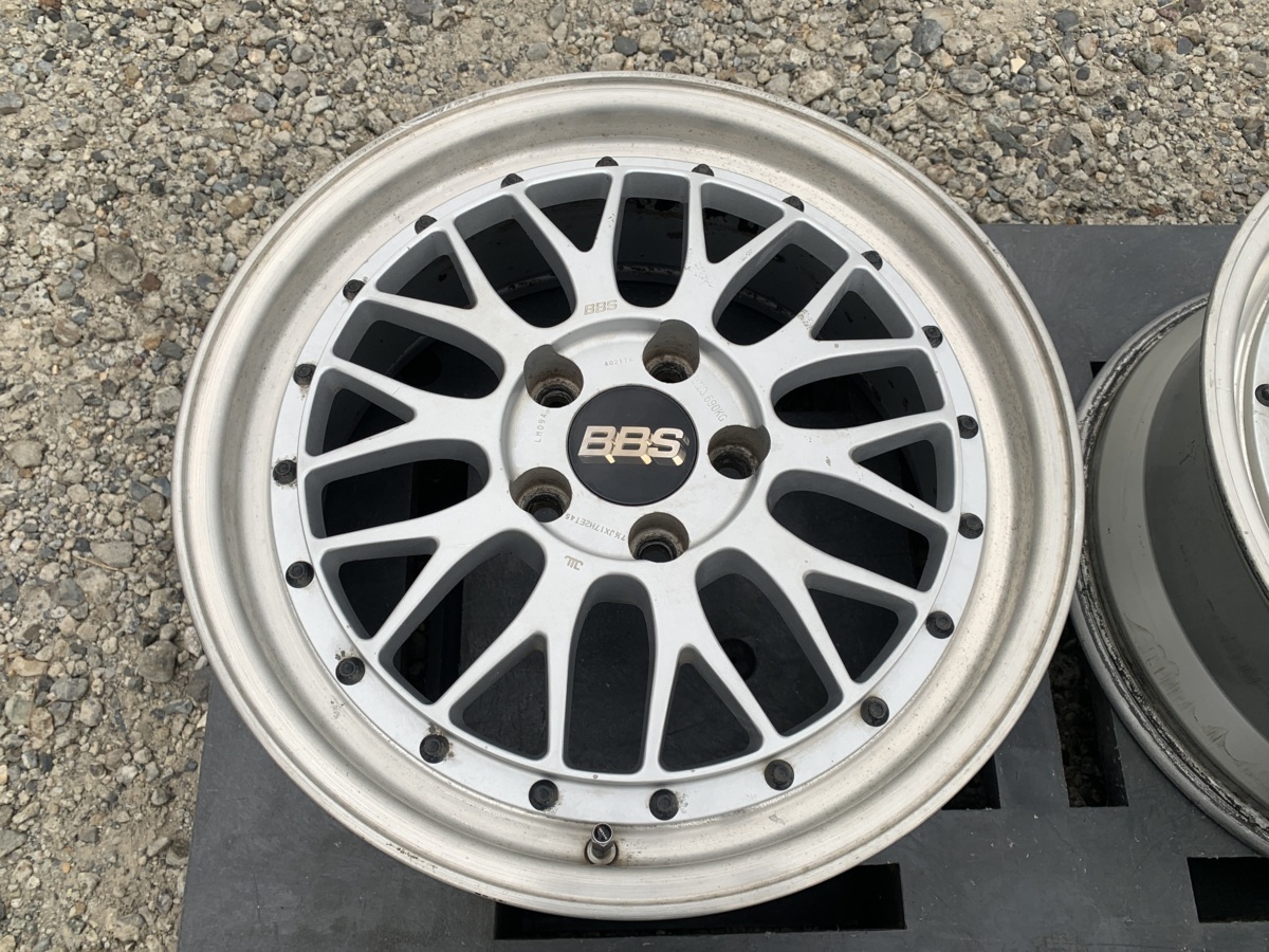 タイヤ・ホイール BBS LM Yahoo!オークション - 【7883】 BBS LM 094 鍛造 17インチ 7.5J+
