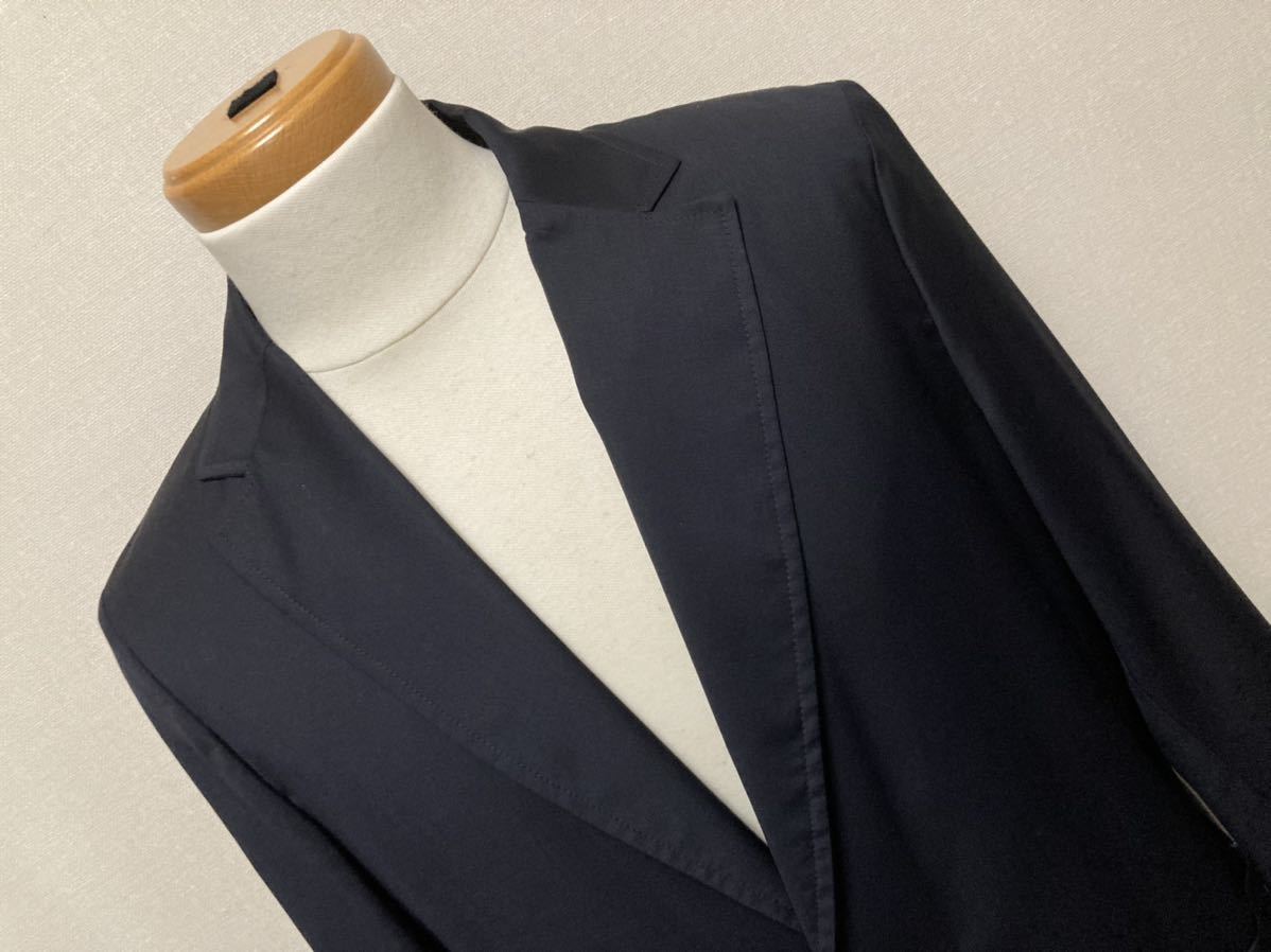  new goods T jacket (.) setup suit spring summer wool material on XL under L. navy regular price 8.3 ten thousand jpy 