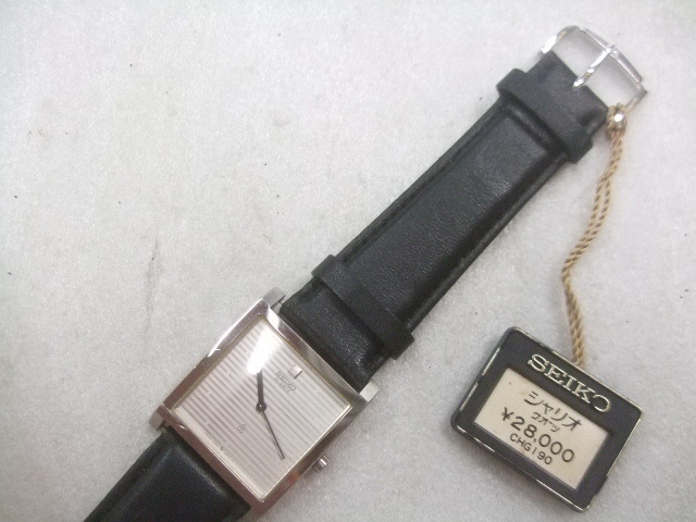 新品1978年モデル高級セイコーシャリオクオーツ腕時計定価28000円　D471