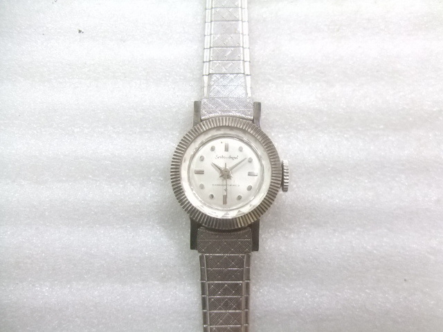 デッドストック未使用60sセイコーレディーエンジェル手巻腕時計動品　K594_画像2