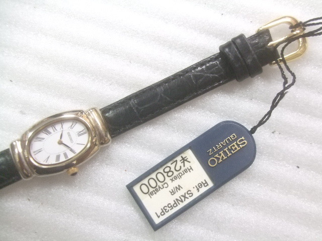 新品高級セイコータル型レディースクオーツ腕時計定価28000円動品 P829